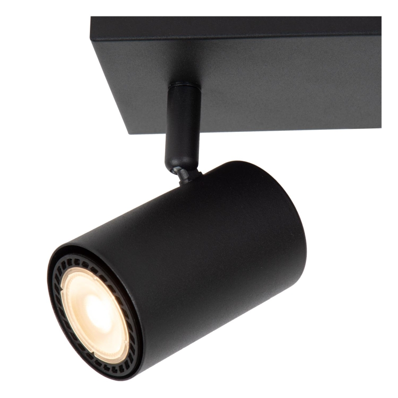 Lucide AMIGO - Ceiling spotlight - 2xGU10 - Black